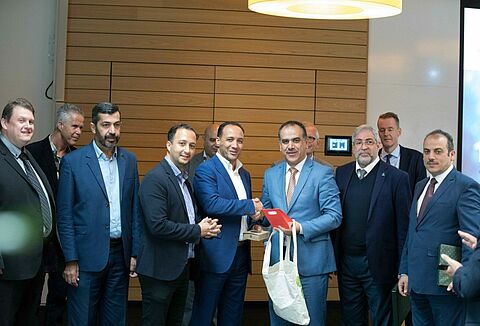 Делегация из Иордании посетила штаб-квартиру Копперт