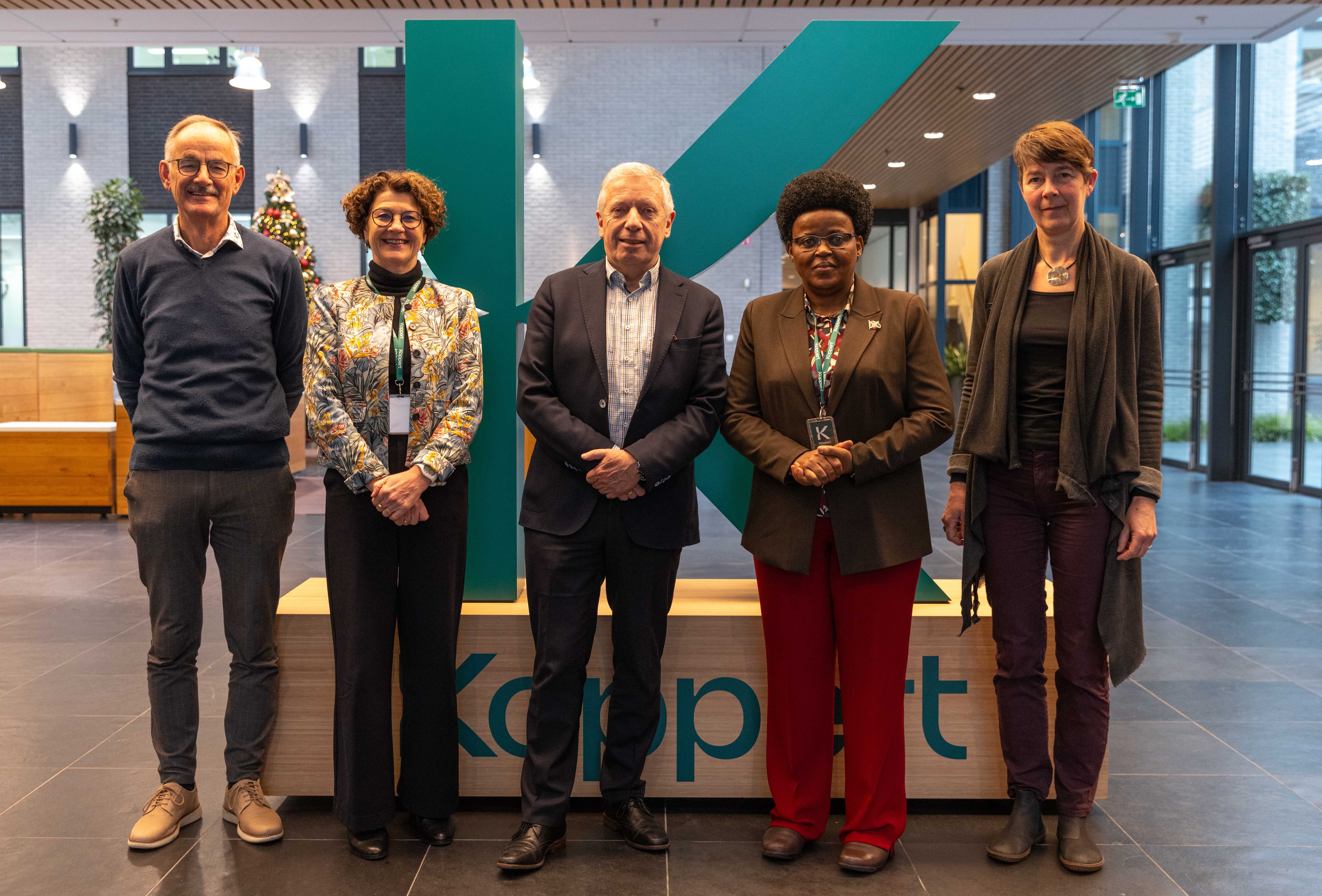 A collaborative effort to advance sustainable agriculture in Burundi: A visit from the ambassador of Burundi