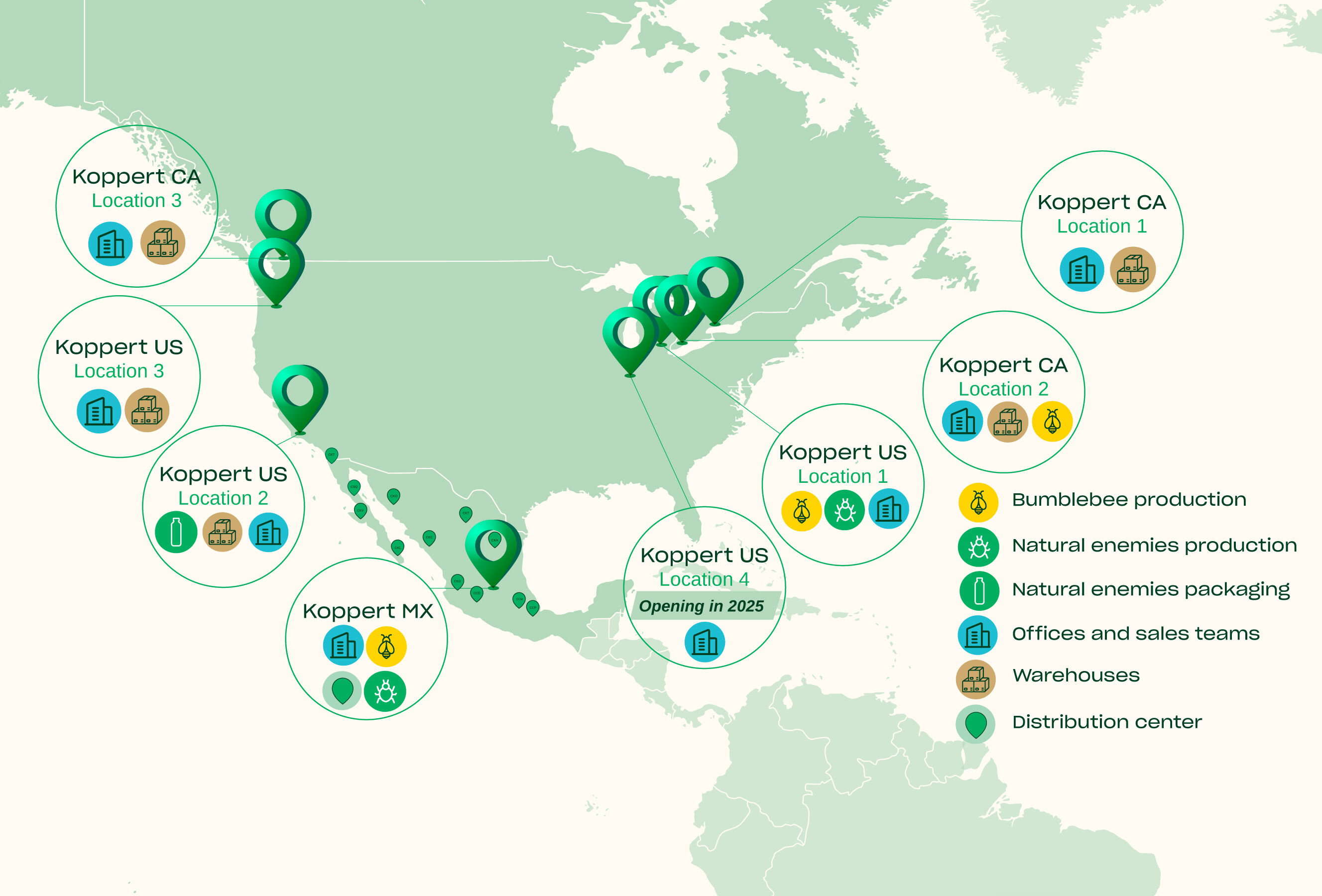 Koppert expands in North America to enhance service continuity and reliability