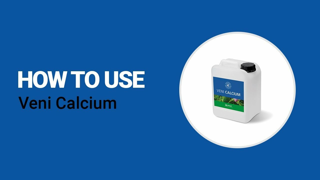 How to use Veni Calcium from Koppert