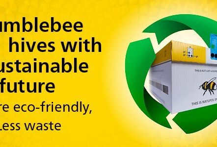 Bumblebee hives with a sustainable future