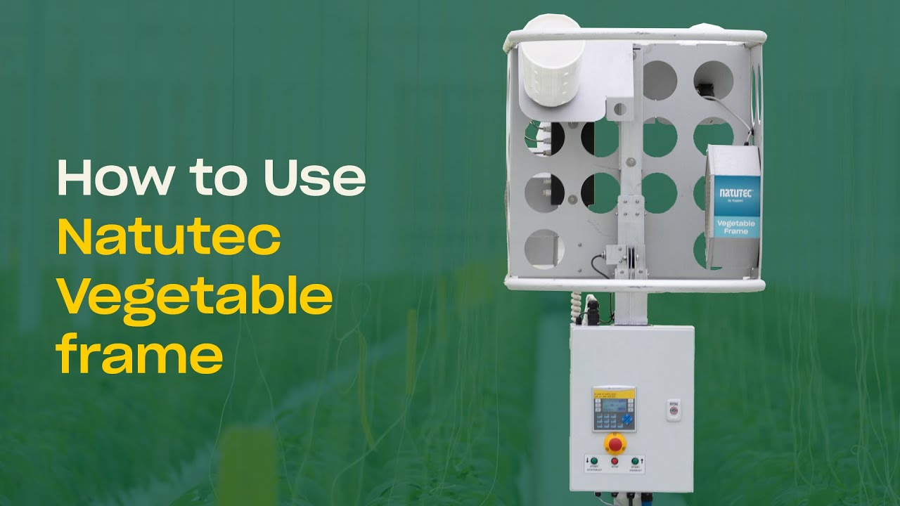How to use - Natutec Vegetable Frame | Even Application of Natural Enemies