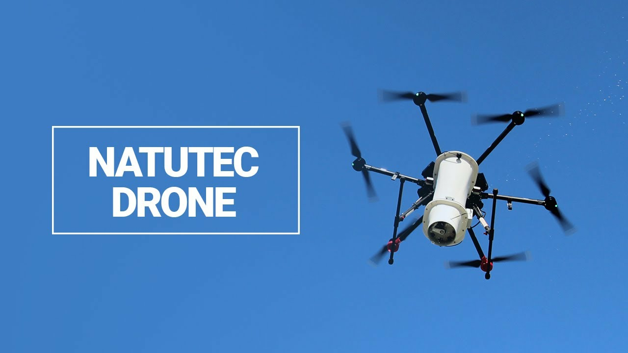 Natutec Drone – Airborne technology for biological control of harmful pests